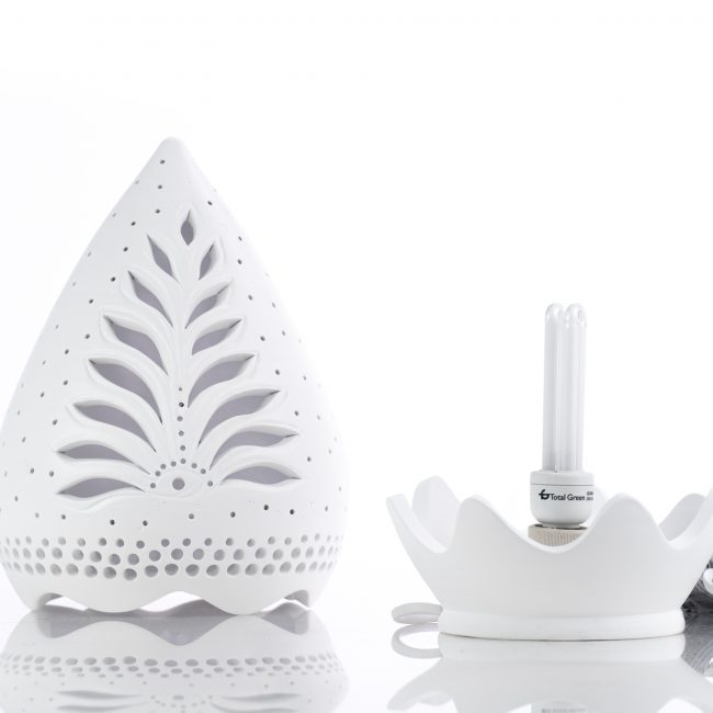 The Peace of Ferns candle holder